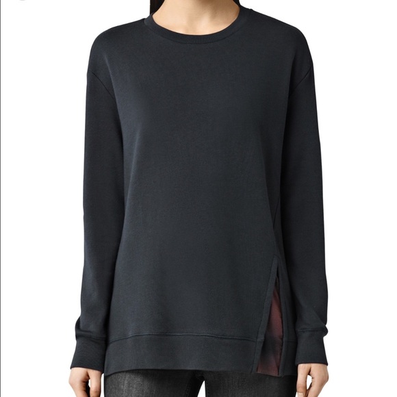 All Saints Tops - NWT All saints solo check sweatshirt