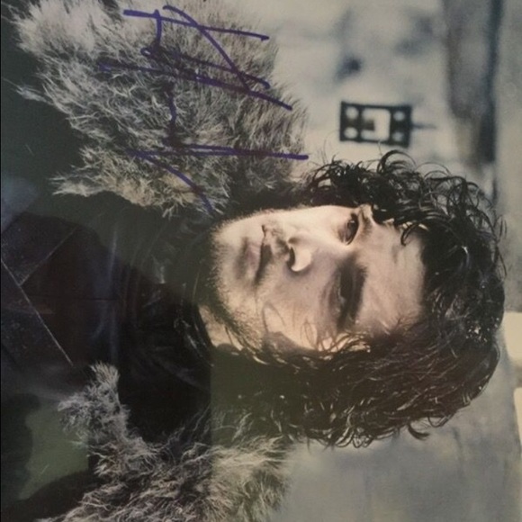 New Jon Snow autographed photo