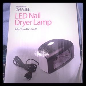 Gel polish LED nail lamp