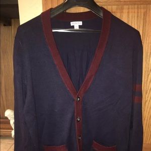 Merida Navy/Merona Cardigan Varsity Sweater