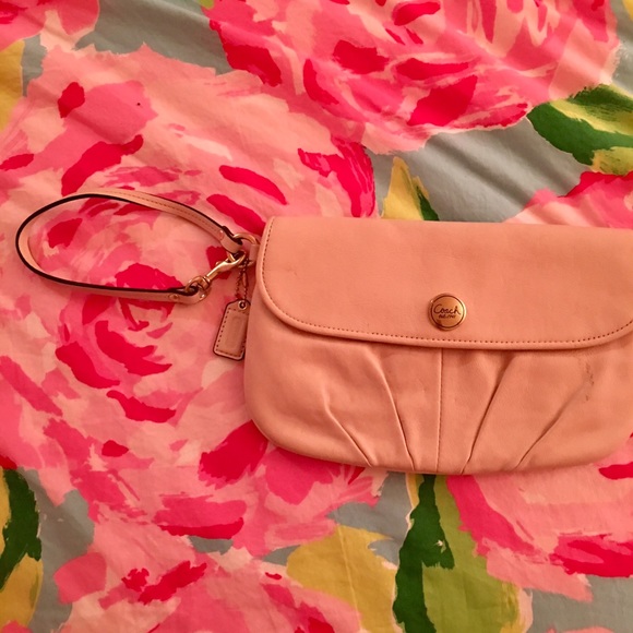 Coach Large Flap Wristlet