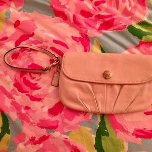 Coach Large Flap Wristlet