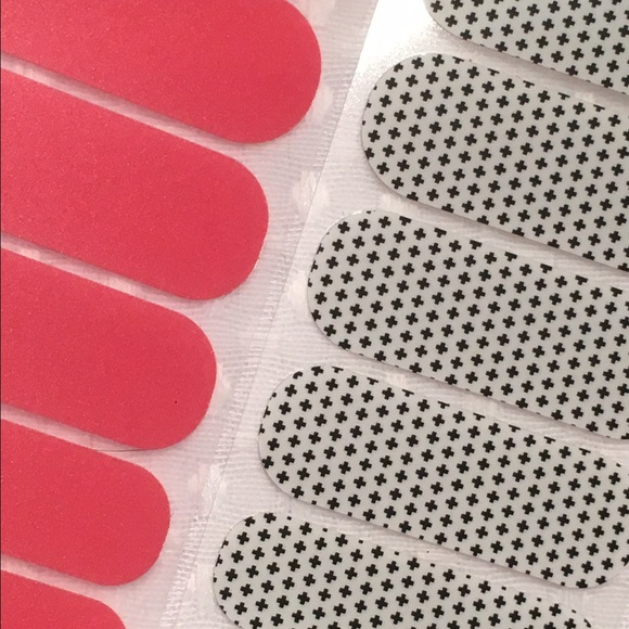 Jamberry Juicy and White/ Black DUO