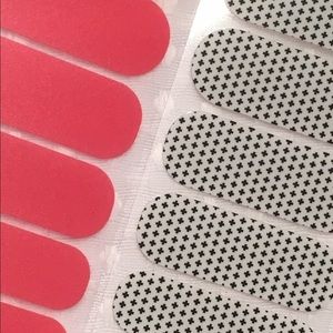 Jamberry Juicy and White/ Black DUO