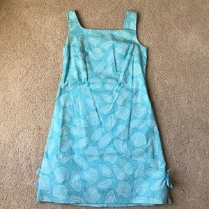 Lilly Pulitzer Blue Seashell Dress