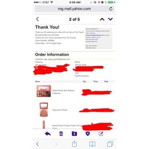 🍑Proof of Authenticity For Too Faced Palettes