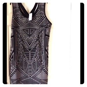 Black & Grey Sweater dress