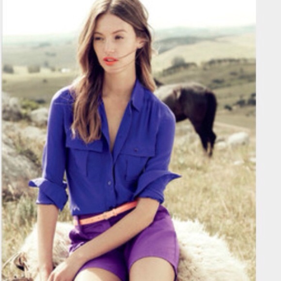 J. Crew Factory Store Silk Shirt