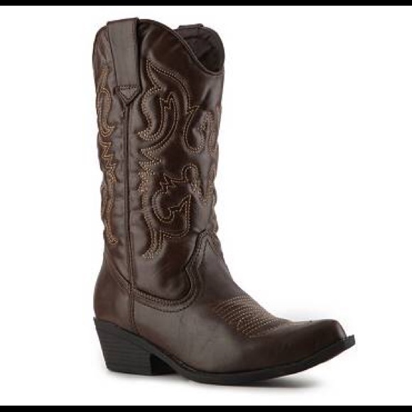 Madden Girl Cowboy Boots Sz 9