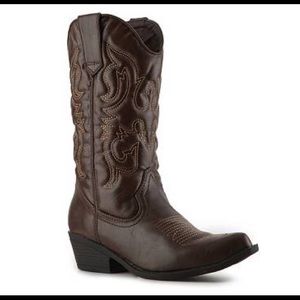 Madden Girl Cowboy Boots Sz 9