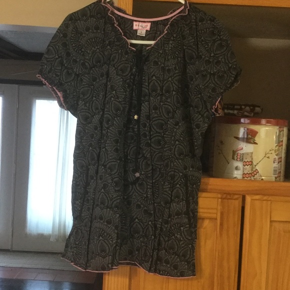 Koi Scrub Top