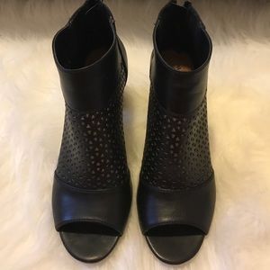 Black Booties. Size 7