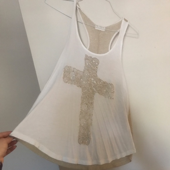Skull cross tank top