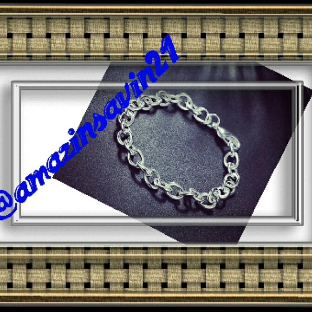 Sold!! New! Silver Linked chain Bracelet!