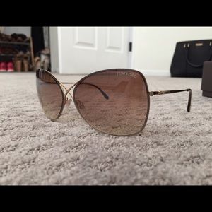 Tom Ford Colette Butterfly Sunglasses