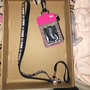 Rare PINK lanyard