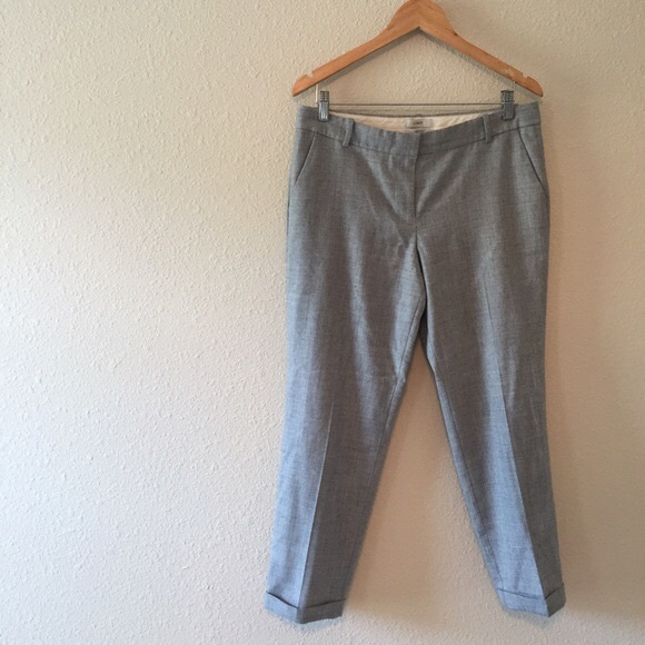Jcrew cafe capri in wool