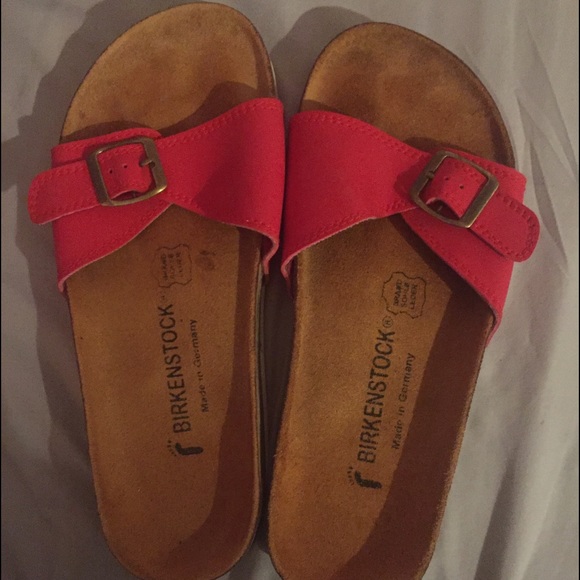 Red Vintage Birkenstocks