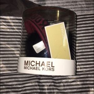 Michael Kors Rabbit Fur Ear Muffs.