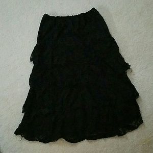 Rachel rose midi skirt