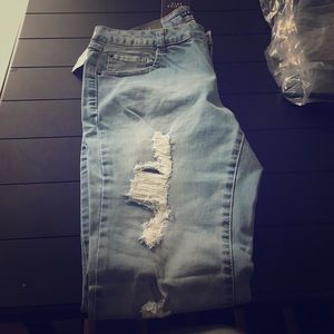 Fashion Nova Ripped Jeans Sz:15
