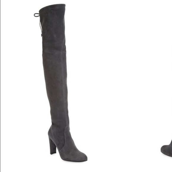 Grey suede highlander over the kne SALE TODAY ONLY