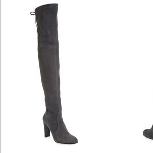 Grey suede highlander over the kne SALE TODAY ONLY