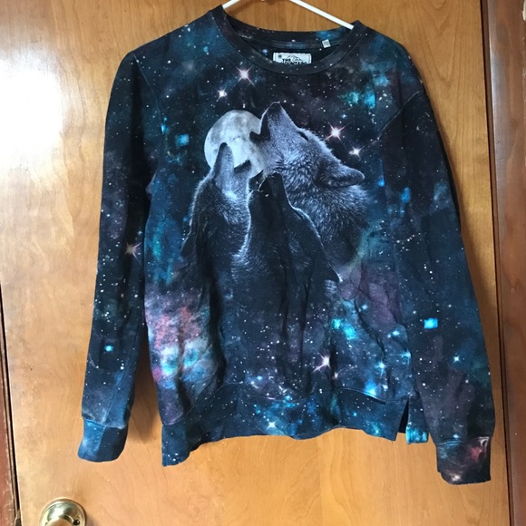 space wolf long sleeve sweatshirt
