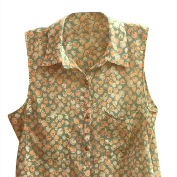 Mod Lusive Patterned button blouse - Picture 1 of 4