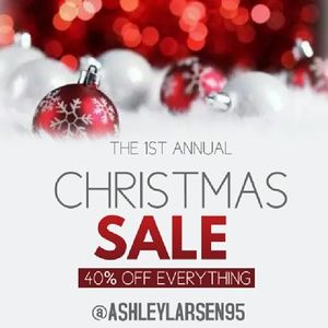 CHRISTMAS SALE!  NOW EXTENDED!