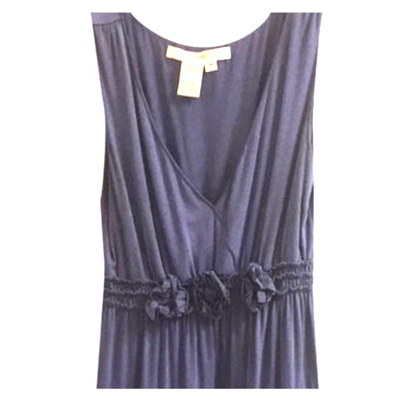 Violet Sundress with flower embellishment