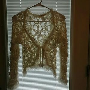 Yahada tie up sweater