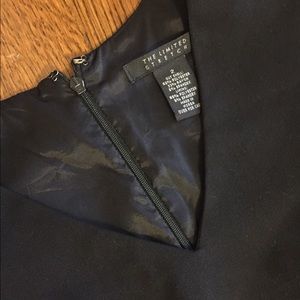 Black dress, silver choker, bcbg generation 6.5