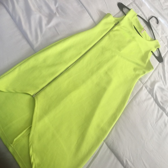 Neon Green Dress