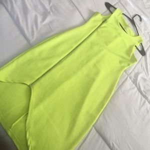 Neon Green Dress