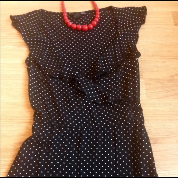 H&M fun poka dot dress.