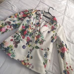Floral Blazer