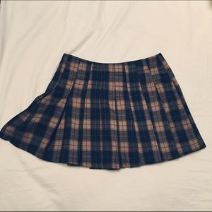 Plaid Tennis Skirt