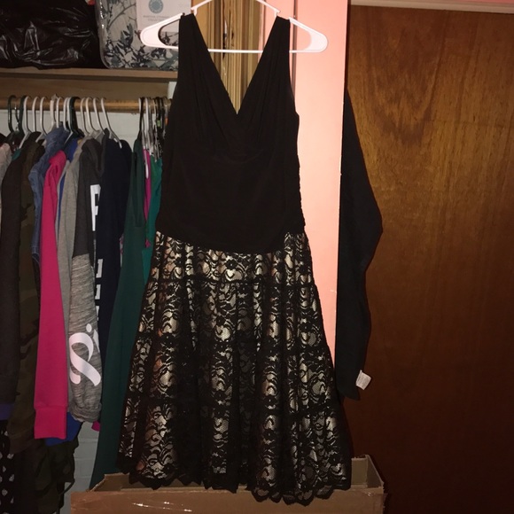 Black Lace Holiday dress size 14
