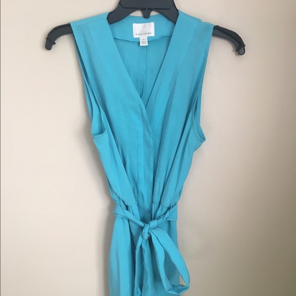 Blue Donna Morgan Work/Summer Dress w/ Pockets