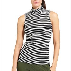 Athleta Ribbed turtleneck tank