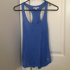 American Eagle Light Blue Tanktop Size XS