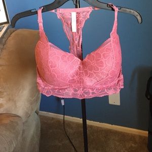 Dark pink bralette. VS Pin.k L(DD) never been worn
