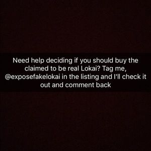 Tag me in a listing if you're not sure!