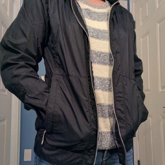 Black Columbia Rain Jacket