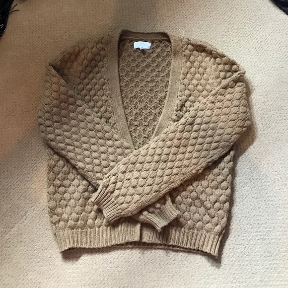 American vintage thick cardigan sweater