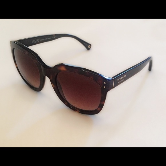 COACH Dark Tortoise Sunglasses