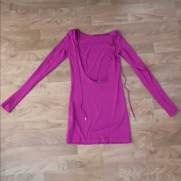 Armani exchange open back top