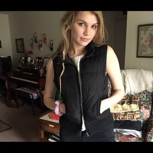 Black Puffy Vest