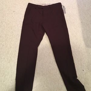 Zara Burgundy Men's Pants - US Size 34